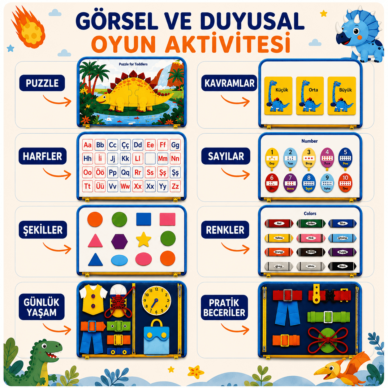 MONEXA™ | Montessori Beceri Gelişim Çantası