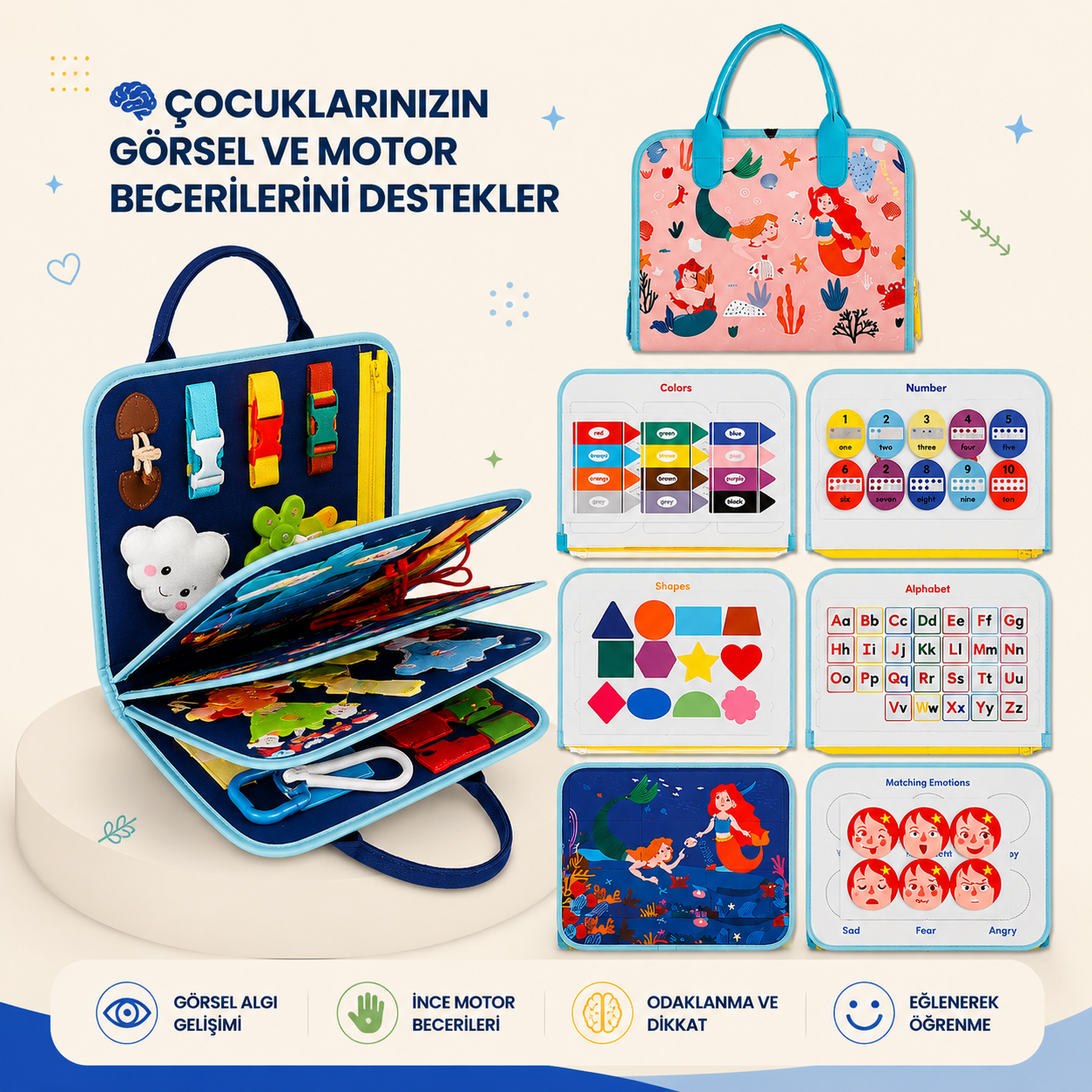 MONEXA™ | Montessori Beceri Gelişim Çantası